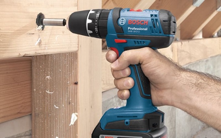 GSB 18-2 LI có khả năng khoan mạnh mẽ GSB 18-2 LI có khả năng khoan mạnh mẽ