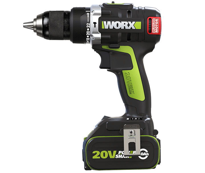 Máy khoan Worx Green WU189.2 làm việc ổn định, bền chắc