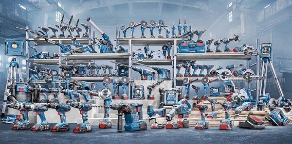 Hãng Bosch sản xuất máy khoan chất lượng