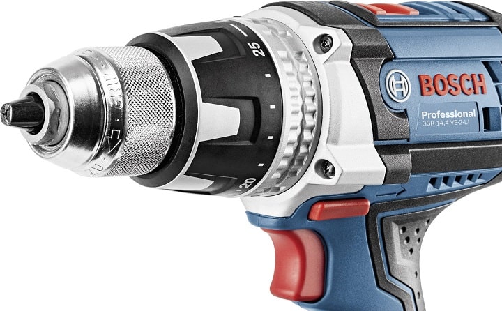 Bosch GSR 14.4VE-2-LI được làm từ chất liệu cao cấp Bosch GSR 14.4VE-2-LI được làm từ chất liệu cao cấp