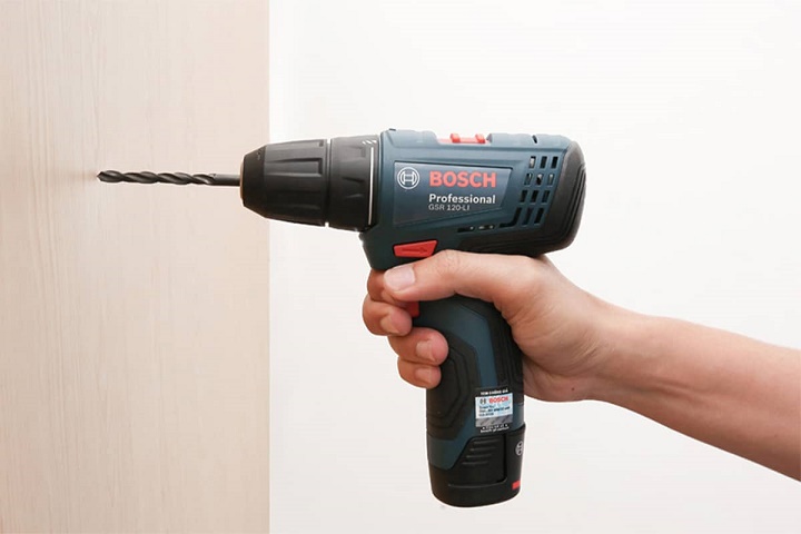 Bosch GSR 120-Li GEN II làm việc đa năng