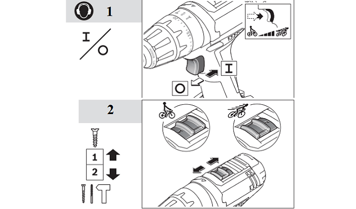 Lắp đặt và vận hành GSR 18-2-LI Lắp đặt và vận hành GSR 18-2-LI