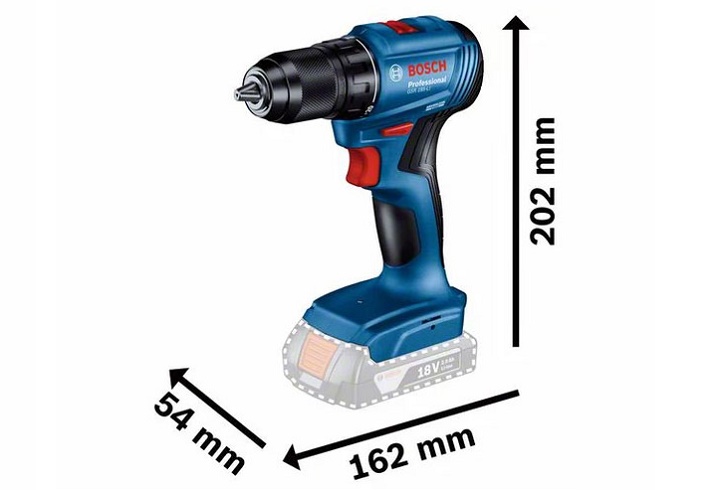 Bosch GSR 185-LI (SOLO) Mới hội tụ những ưu điểm nổi bật