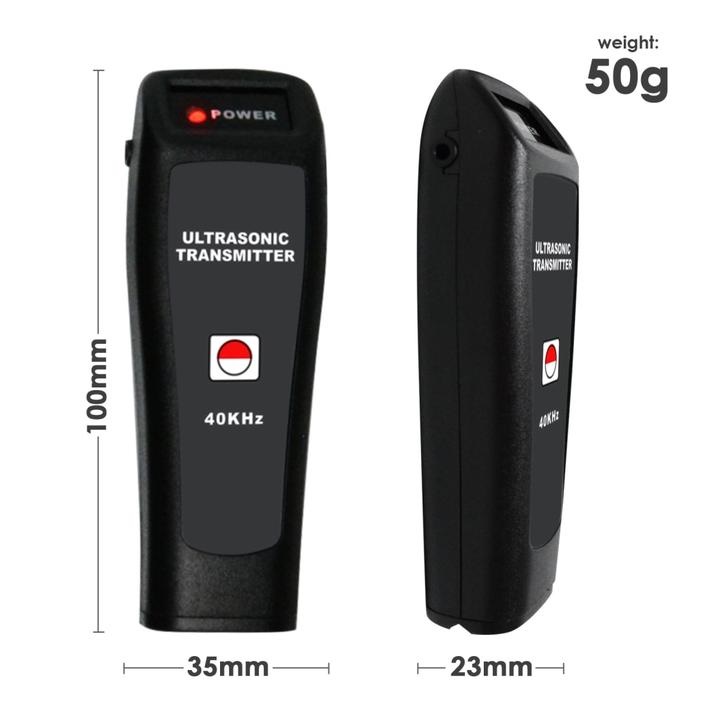 Máy phát sóng siêu âm UT-40 có kích thước nhỏ gọn, dễ sử dụng