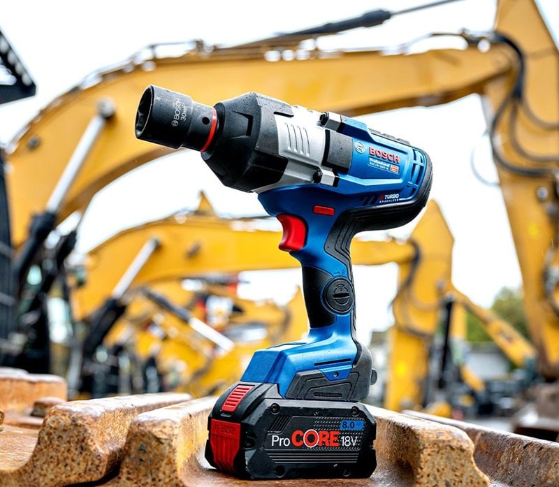 Bosch GDS 18V-1600 HC Solo nhỏ gọn, dễ sử dụng