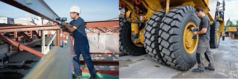 Máy siết bu lông Bosch GDS 18V-1600 HC Solo chạy nhanh, lực siết đạt 1600 Nm