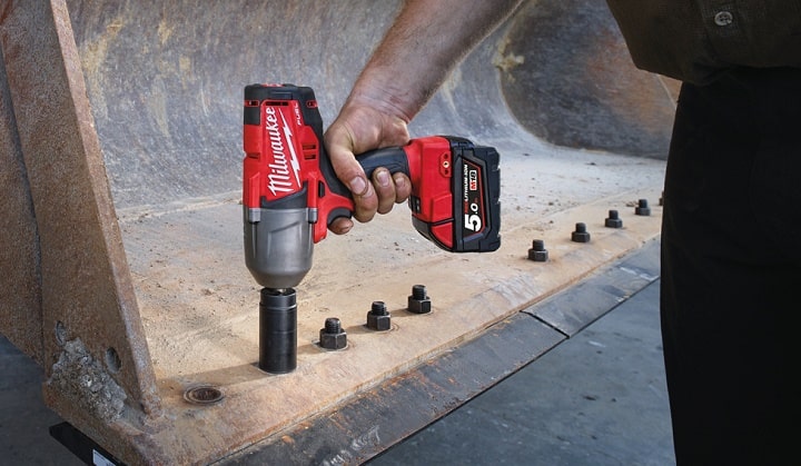 Máy siết bu lông Milwaukee M18 FHIWF12-502X có 4 chế độ làm việc