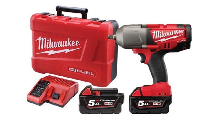 Milwaukee M18 FMTIW12-502X được thiết kế với kiểu dáng nhỏ gọn