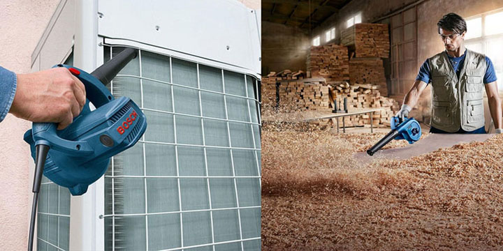 Máy thổi bụi Bosch GBL 650 đa năng