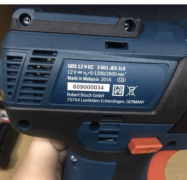 Máy khoan bắt vít GDS 12 V-EC có khả năng bắn vít nhanh, mạnh mẽ Máy khoan bắt vít GDS 12 V-EC có khả năng bắn vít nhanh, mạnh mẽ