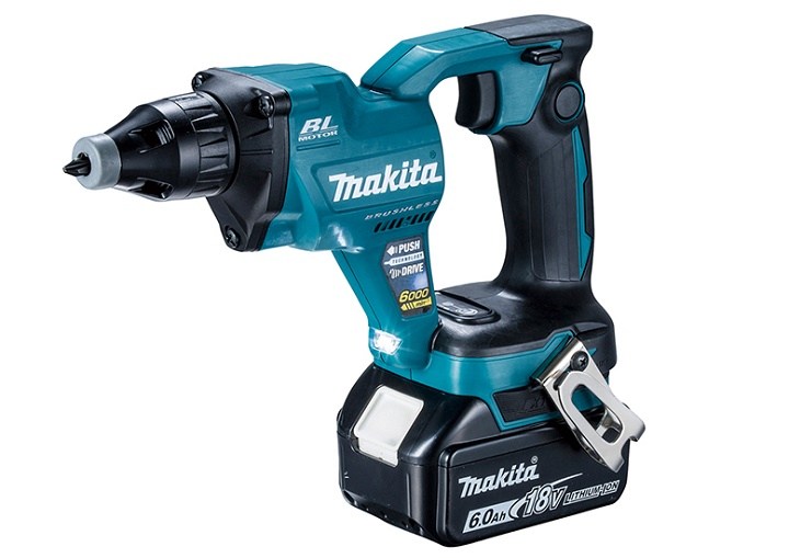 Máy vặn vít Makita DFS600Z hoạt động mạnh mẽ với pin 18V Máy vặn vít Makita DFS600Z hoạt động mạnh mẽ với pin 18V