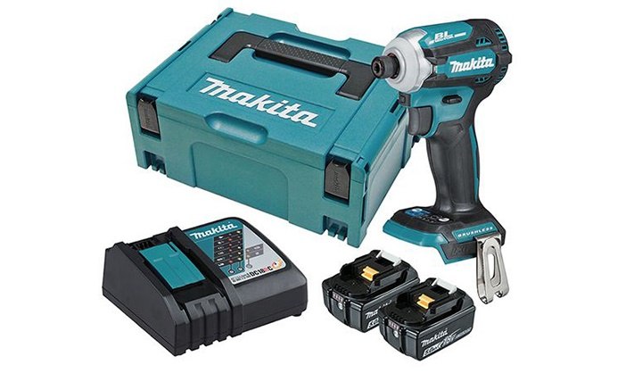 Bộ sản phẩm máy vặn vít dùng pin Makita DTD171RTJ
