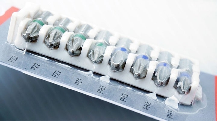 Các loại đầu vặn vít 8 món Bosch PH, PZ