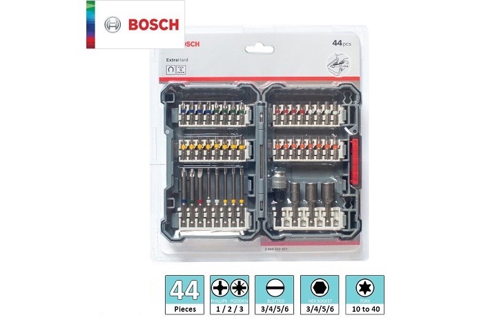 Các đầu vít Bosch 2608522421 đa dạng kiểu dáng khác nhau Các đầu vít Bosch 2608522421 đa dạng kiểu dáng khác nhau