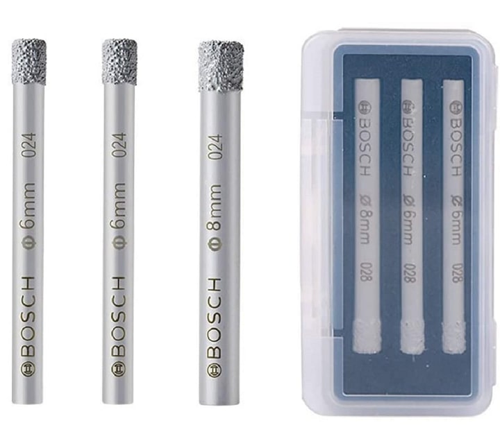 Bộ mũi khoan kim cương Bosch 2607011626 cao cấp, độ bền cao Bộ mũi khoan kim cương Bosch 2607011626 cao cấp, độ bền cao