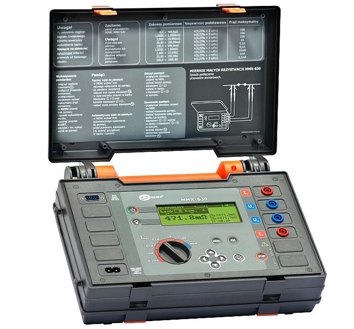 Máy đo điện trở thấp MMR 630 chất lượng cao đo chính xác