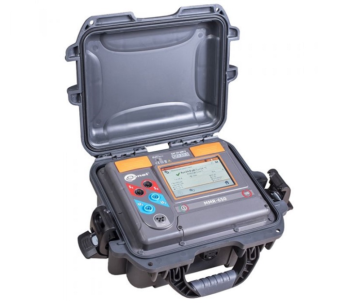 Máy đo điện trở thấp MMR 650 chống nước, chống bụi Máy đo điện trở thấp MMR 650 chống nước, chống bụi