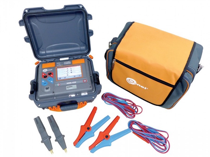 Sonel MMR 650 và các phụ kiện tiêu chuẩn đi kèm Sonel MMR 650 và các phụ kiện tiêu chuẩn đi kèm