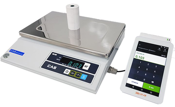 Cân bàn điện tử CAS AD 2.5Kg