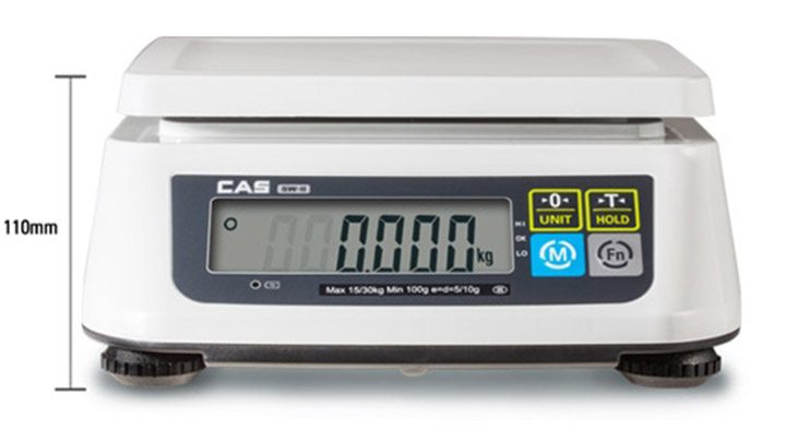 Cân bàn điện tử CAS SWII-30CD Cân bàn điện tử CAS SWII-30CD