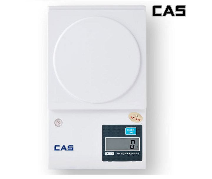 Cân bàn điện tử CAS WK-1D 3 KG Cân bàn điện tử CAS WK-1D 3 KG