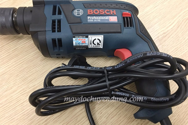 Máy khoan Bosch sử dụng dây điện Cadivi